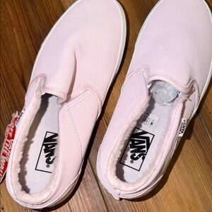 Vans Soft Pink Slip-On Shoes
